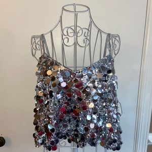 NWT Altar’d State Sequin Tank Top